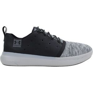 Under Armour Black and Gray Sneakers Modern Knit Design.